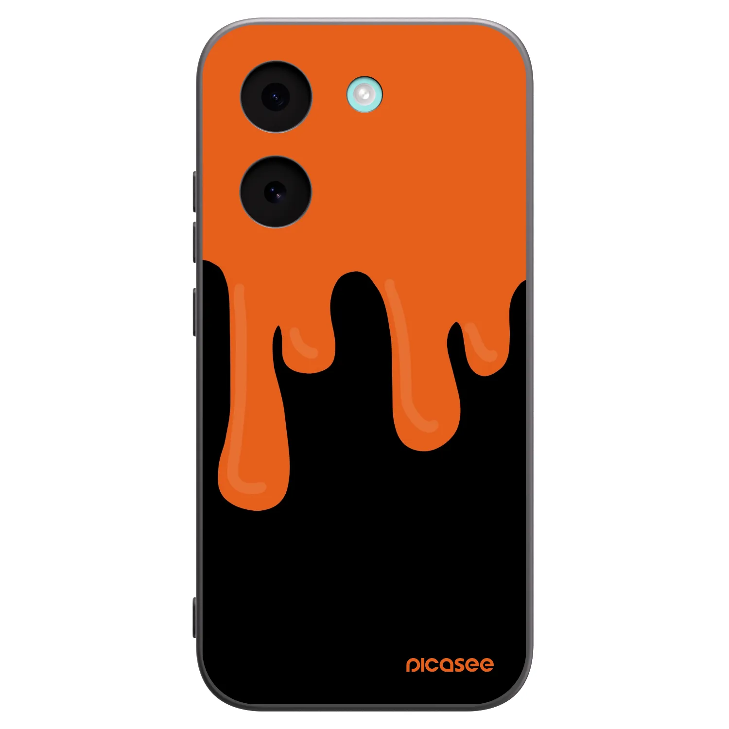 Picasee silikonový černý obal pro Xiaomi Poco X8 Pro - Orange spooky