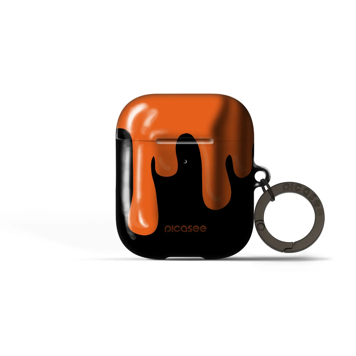 Picasee Obal pro Apple AirPods 2 - Orange spooky