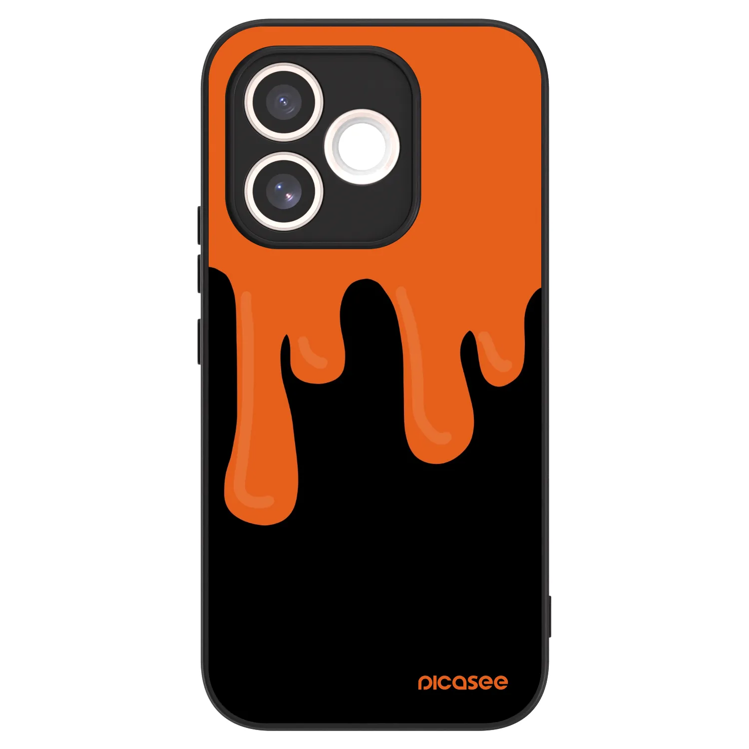 Picasee ULTIMATE CASE pro Honor 600 Lite - Orange spooky