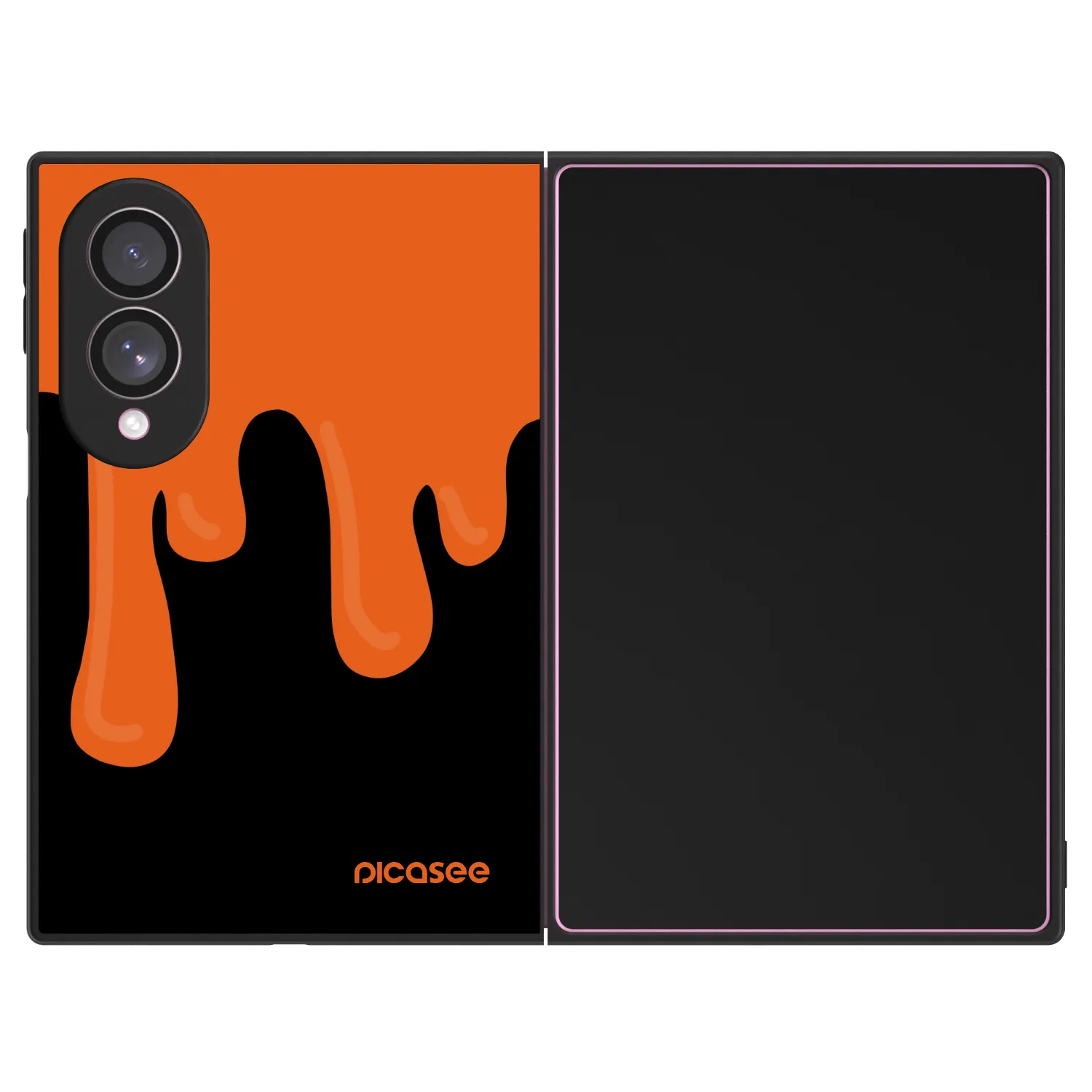 Picasee ULTIMATE CASE pro Samsung Galaxy Z Fold8 5G - Orange spooky