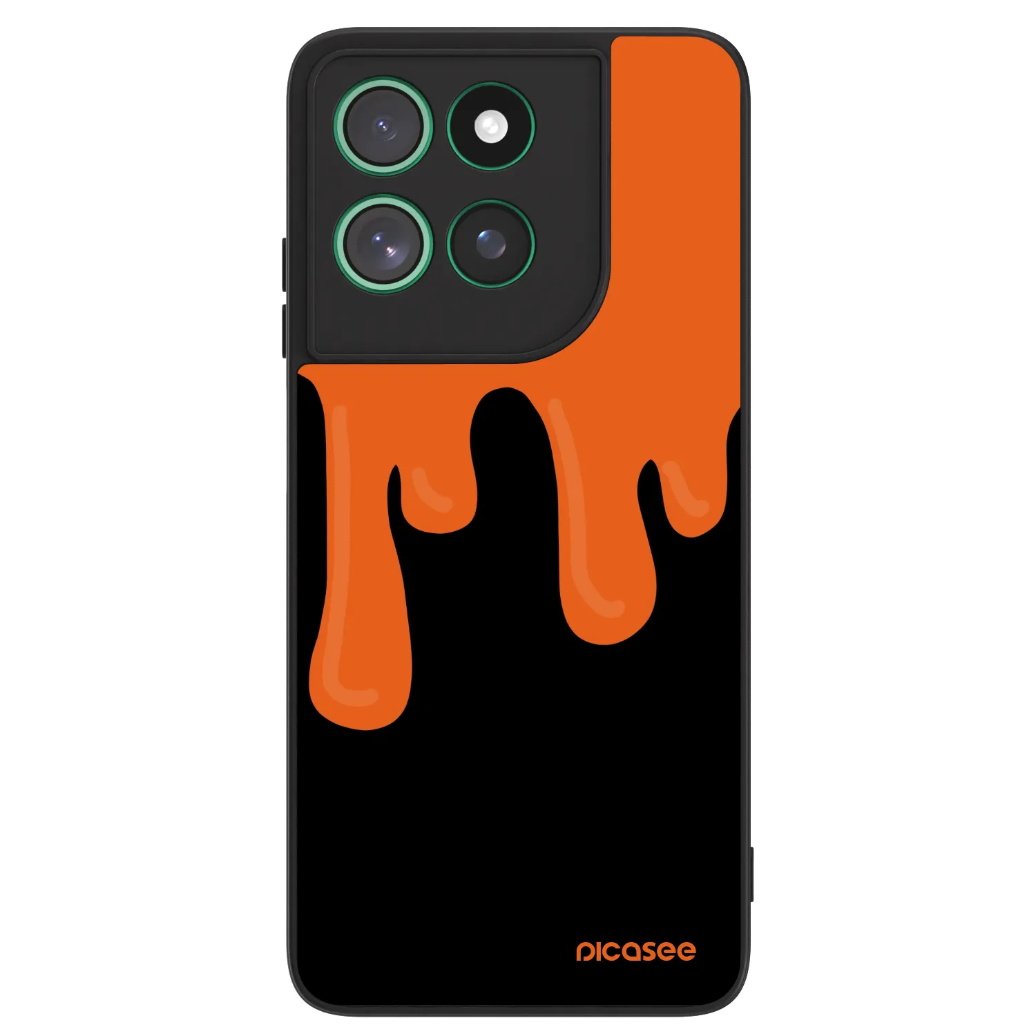 Picasee ULTIMATE CASE pro Motorola Moto G57 Power - Orange spooky