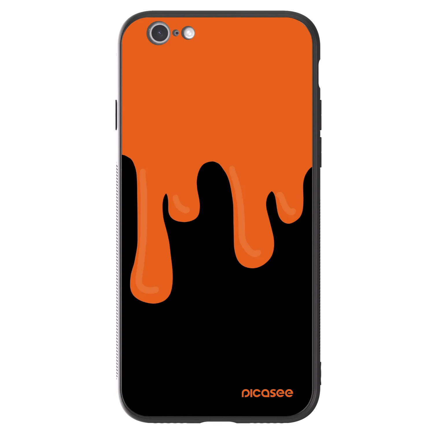 Picasee ULTIMATE CASE pro Apple iPhone 6/6S - Orange spooky