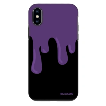 Obal pro Apple iPhone X/XS - Purple spooky