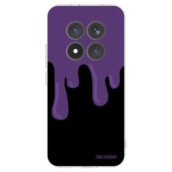 Picasee silikonový průhledný obal pro Xiaomi Redmi Note 15 Pro+ - Purple spooky