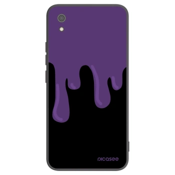 Picasee silikonový černý obal pro Xiaomi Redmi 7A - Purple spooky