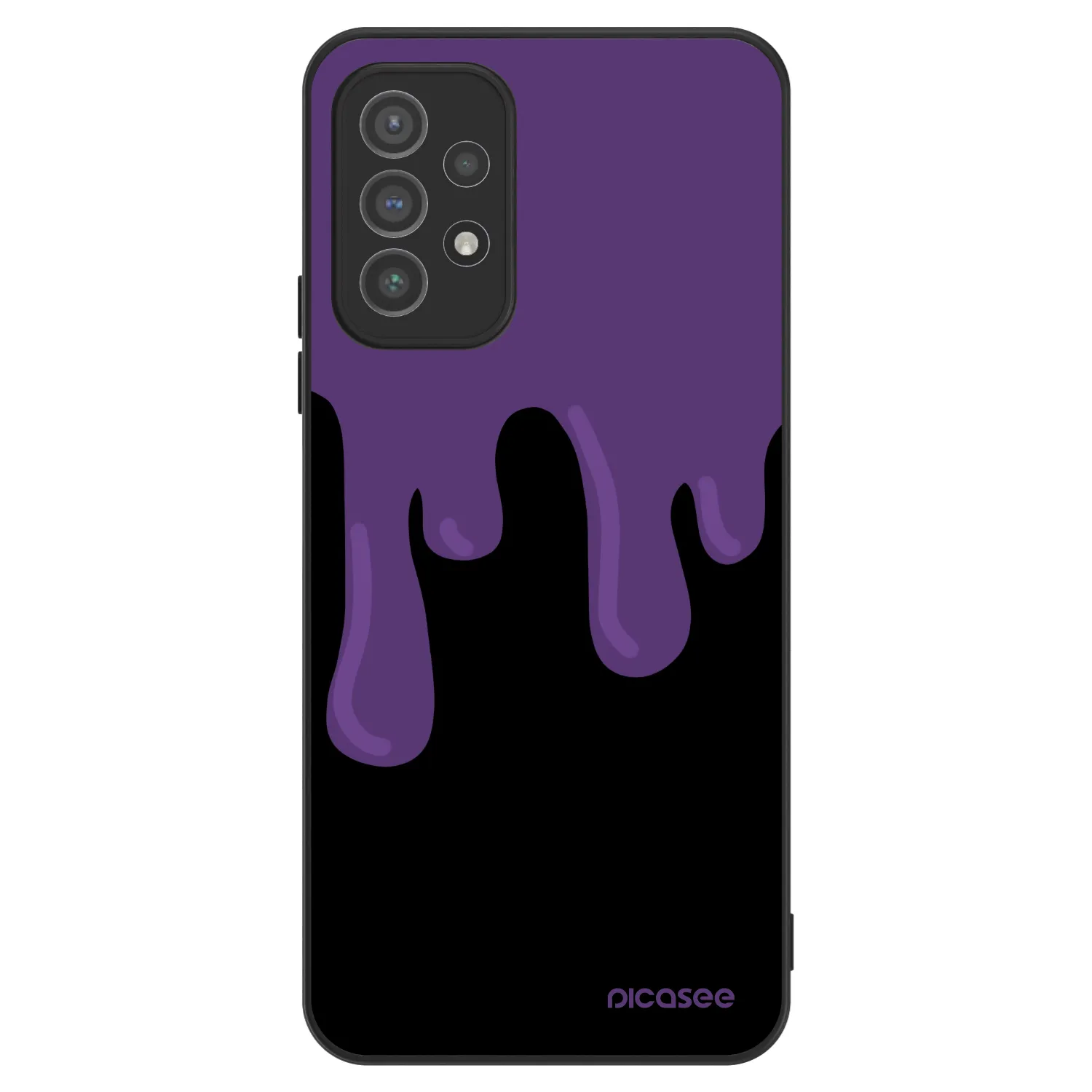 Picasee ULTIMATE CASE pro Samsung Galaxy A72 A725F - Purple spooky