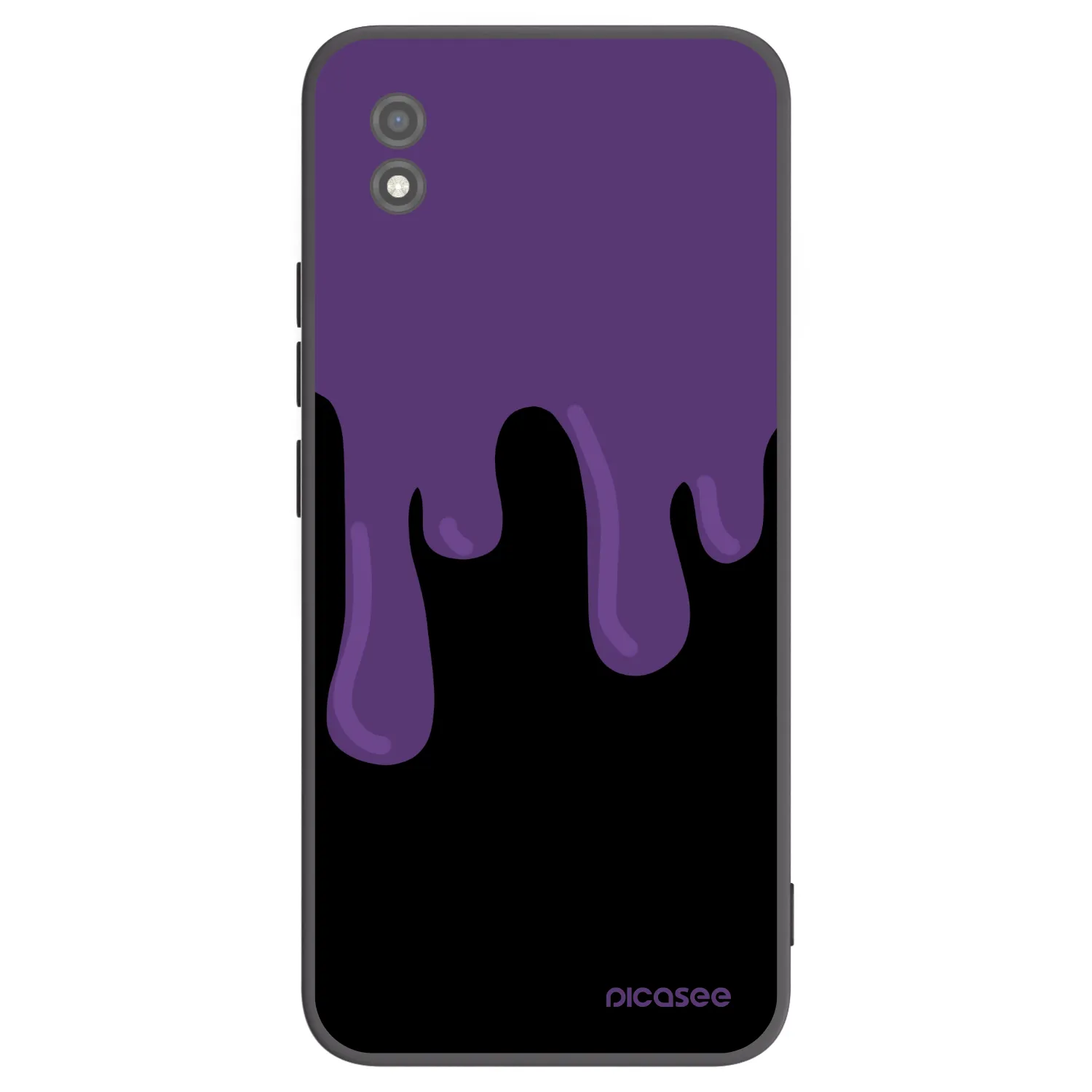 Picasee silikonový černý obal pro Realme C11 (2021) - Purple spooky