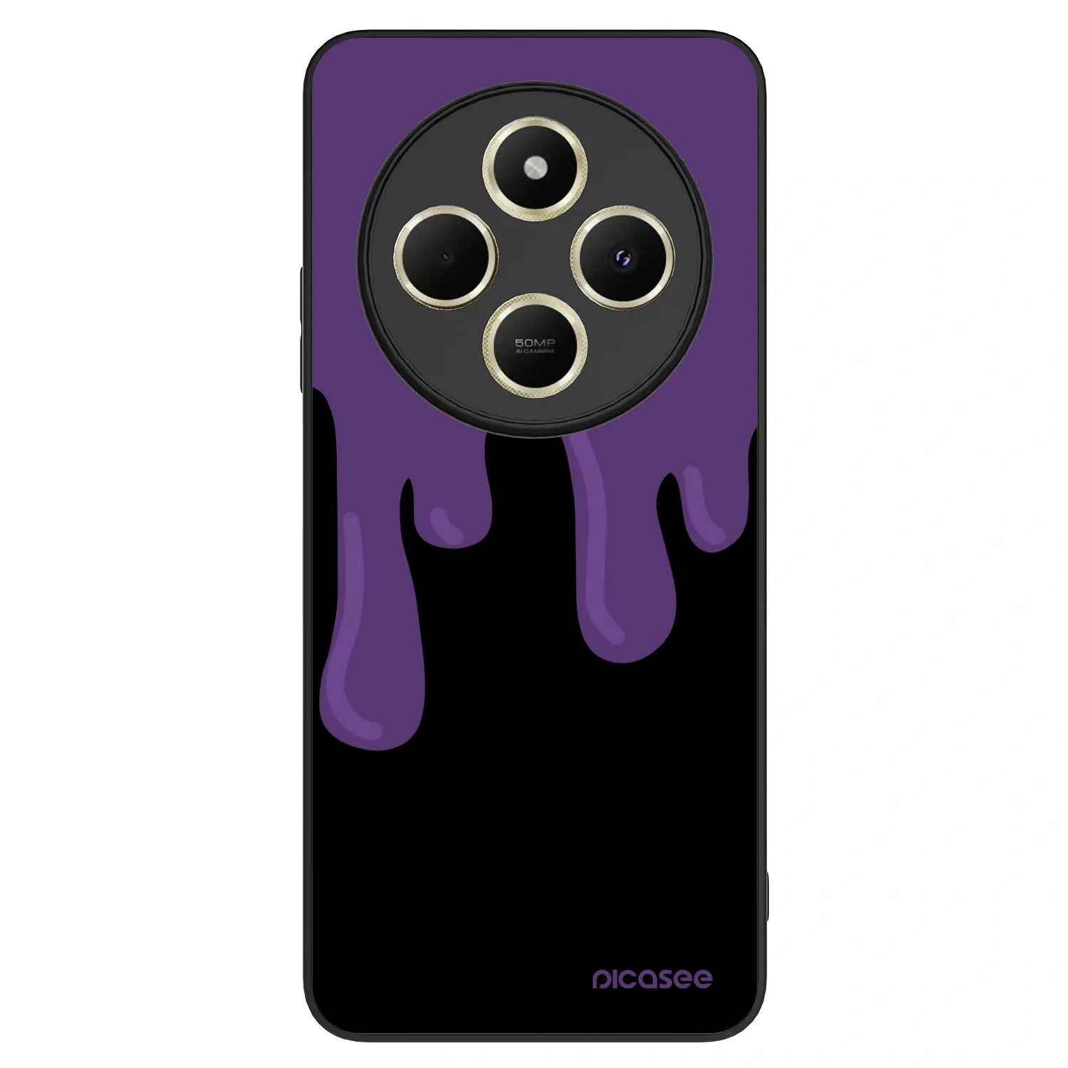 Picasee ULTIMATE CASE pro Xiaomi Redmi 14C - Purple spooky