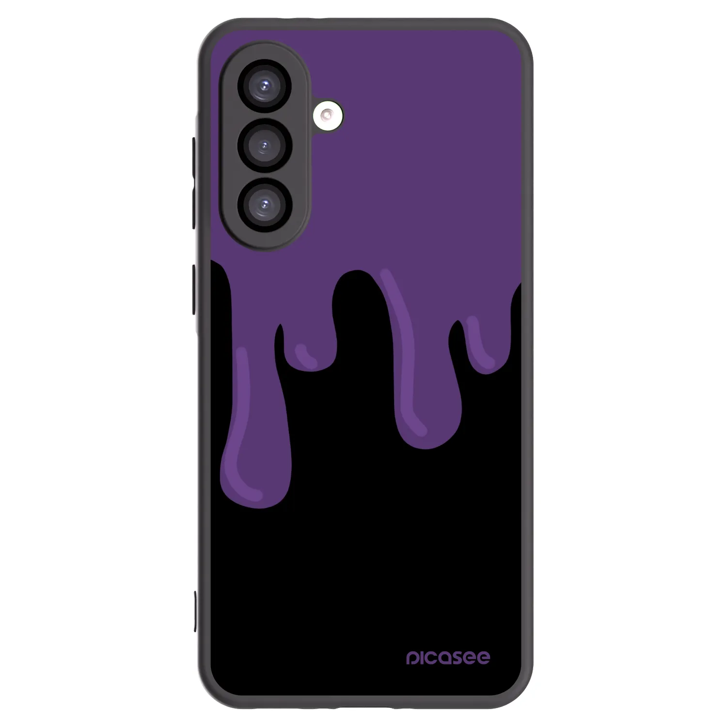 Picasee silikonový černý obal pro Samsung Galaxy A26 5G A266B - Purple spooky