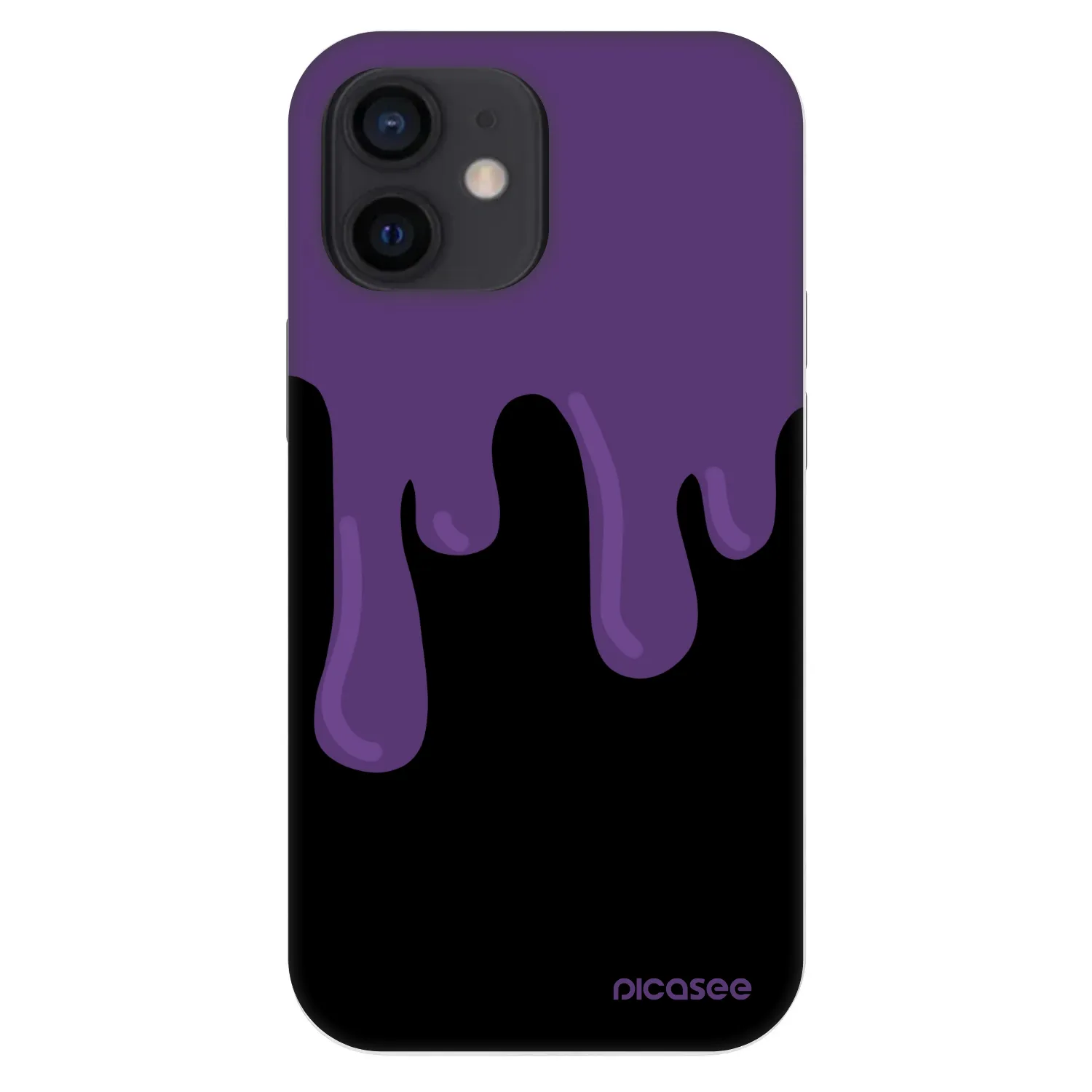 Picasee Fashion Case pro Apple iPhone 12 mini - Purple spooky