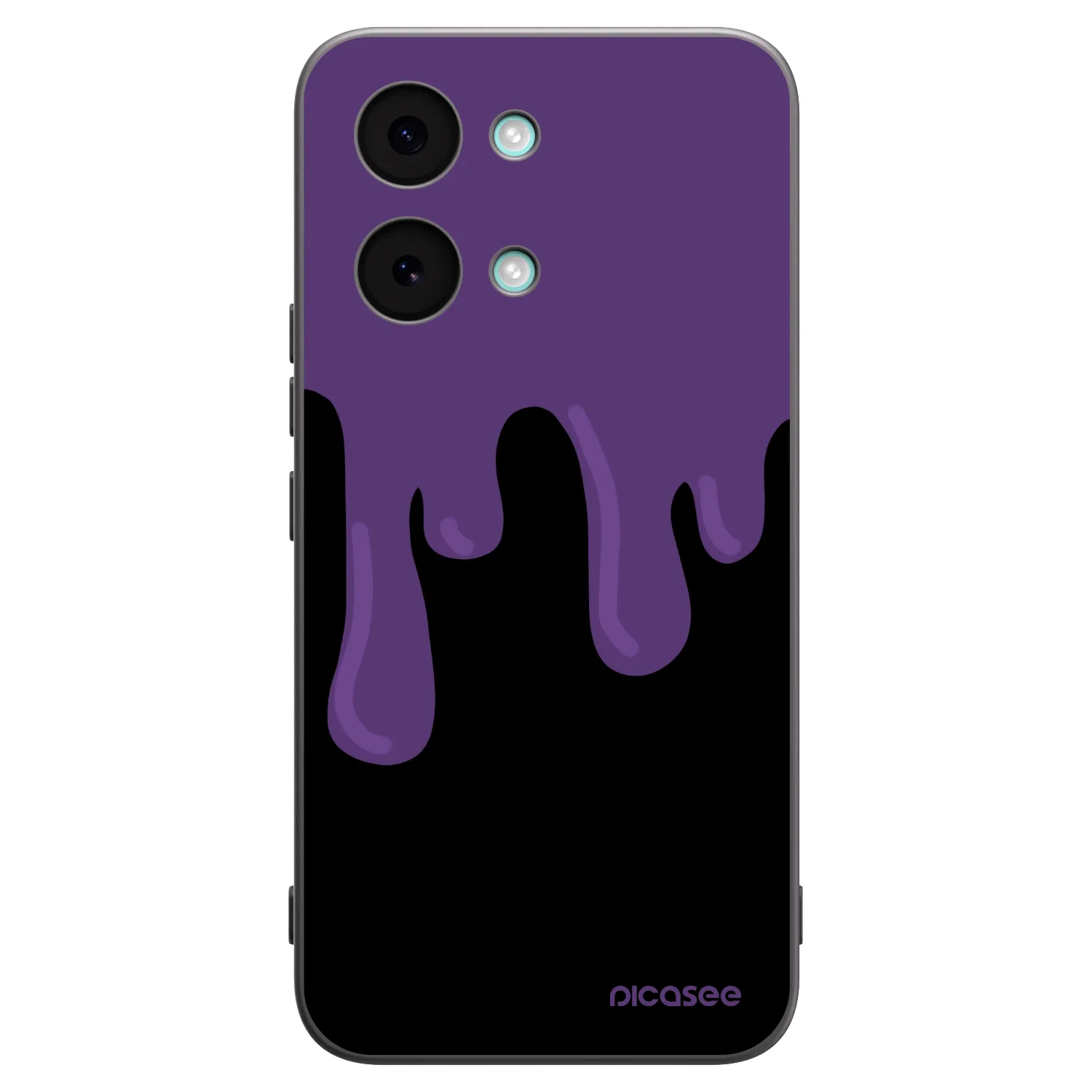 Picasee silikonový černý obal pro Xiaomi Poco X8 Pro Max - Purple spooky