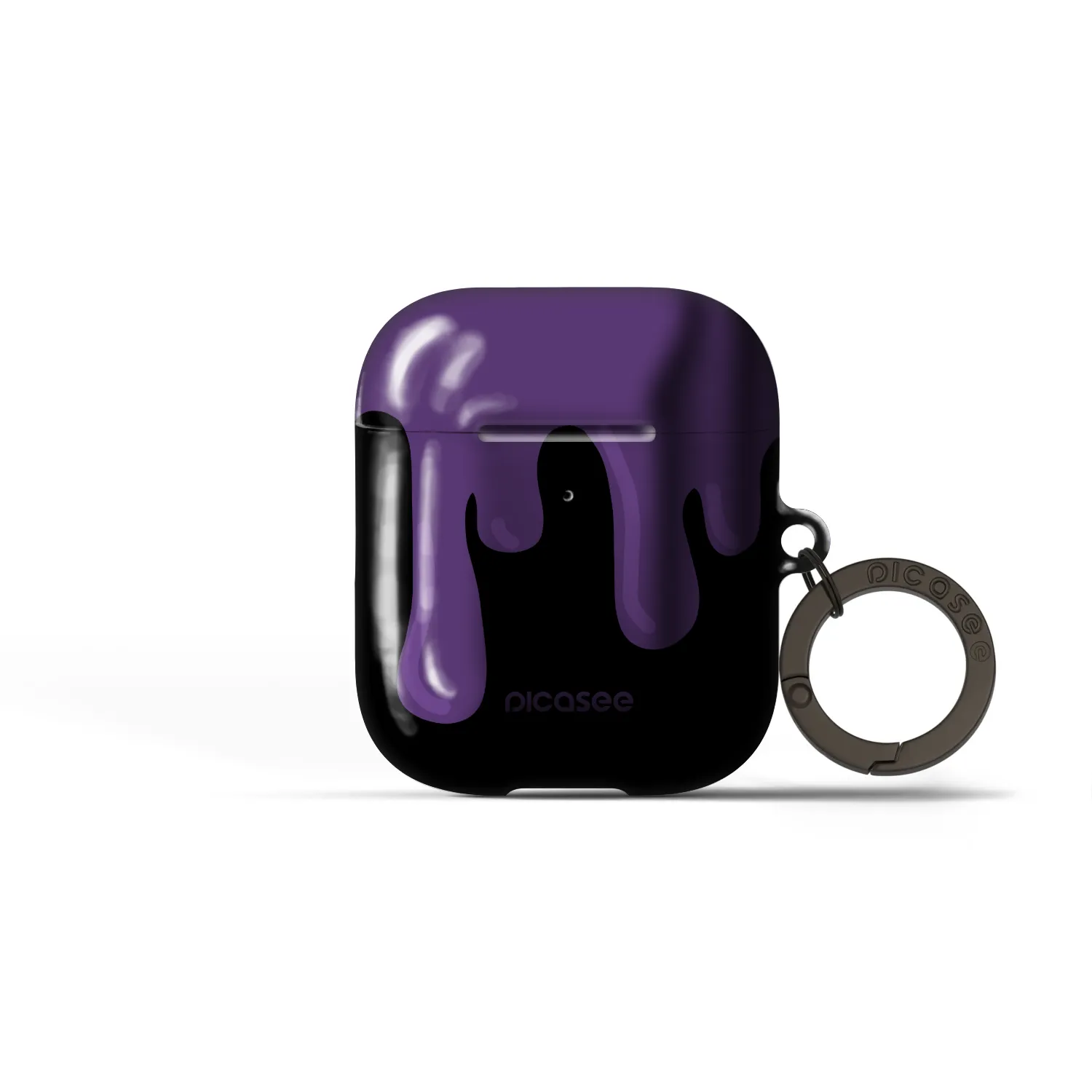 Picasee Obal pro Apple AirPods 1 - Purple spooky