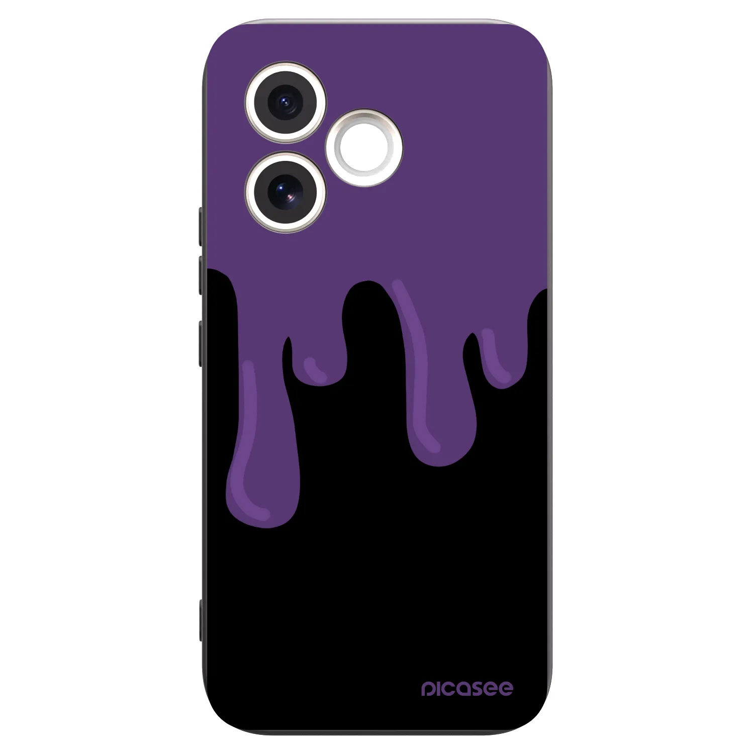 Picasee silikonový černý obal pro Honor 600 Lite - Purple spooky