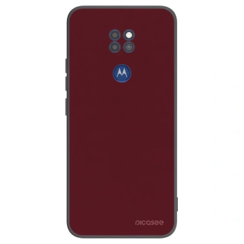 Obal pro Motorola Moto G9 Play - Burgundy red