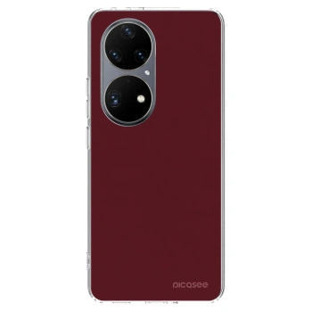 Obal pro Huawei P50 - Burgundy red