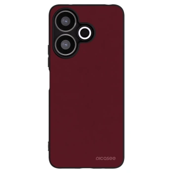 Picasee silikonový černý obal pro Xiaomi Redmi 13 4G - Burgundy red