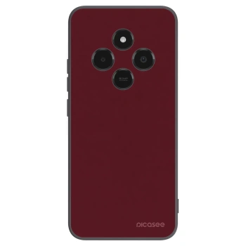 Picasee silikonový černý obal pro Xiaomi Poco C75 - Burgundy red