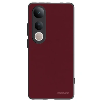 Picasee silikonový černý obal pro Vivo V50 Lite 5G - Burgundy red