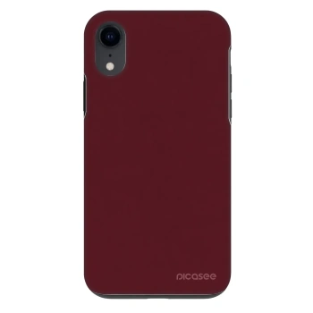 Obal pro Apple iPhone XR - Burgundy red