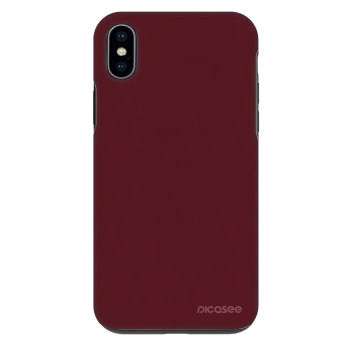 Obal pro Apple iPhone XS Max - Burgundy red