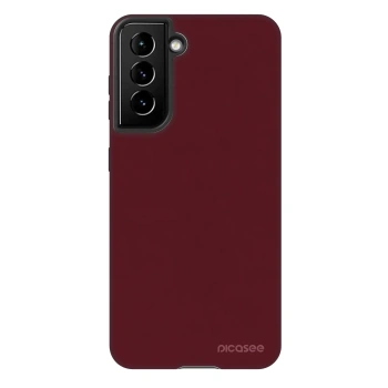 Picasee Fashion Case pro Samsung Galaxy S21 5G G991B - Burgundy red