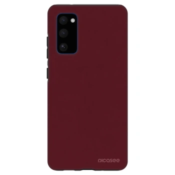 Picasee Fashion Case pro Samsung Galaxy S20 FE - Burgundy red