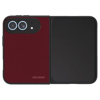 Obal pro Apple iPhone Duo - Burgundy red
