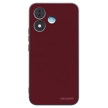 Picasee silikonový černý obal pro Xiaomi Redmi Note 17 5G - Burgundy red