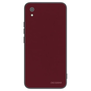 Picasee silikonový černý obal pro Xiaomi Redmi 7A - Burgundy red