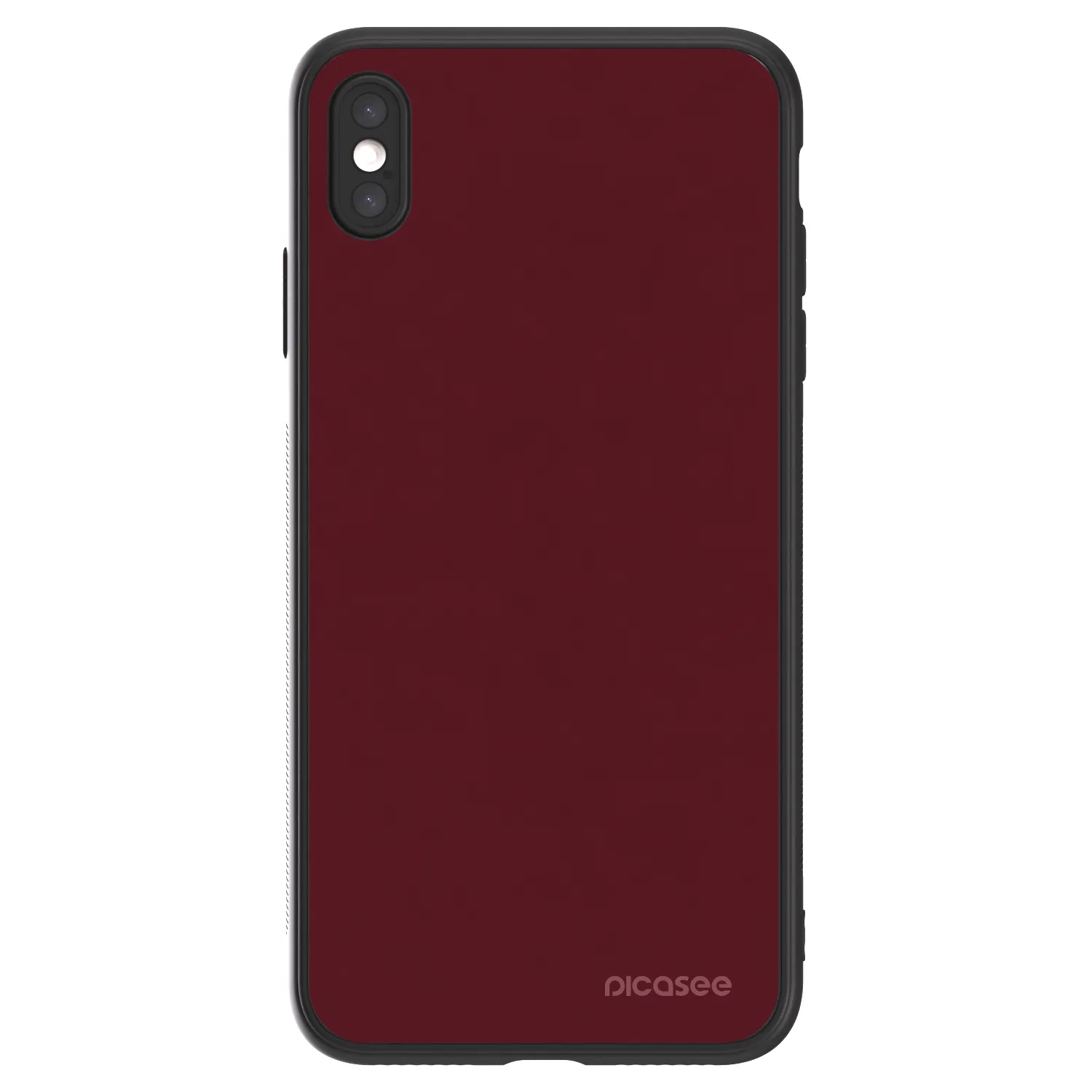 Picasee ULTIMATE CASE pro Apple iPhone XS Max - Burgundy red