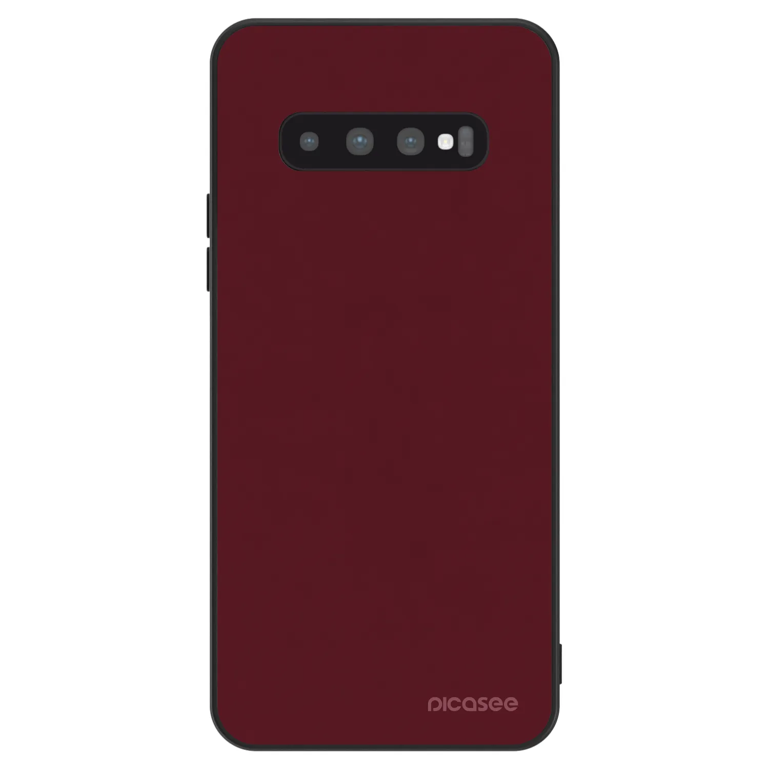 Picasee ULTIMATE CASE pro Samsung Galaxy S10 G973 - Burgundy red