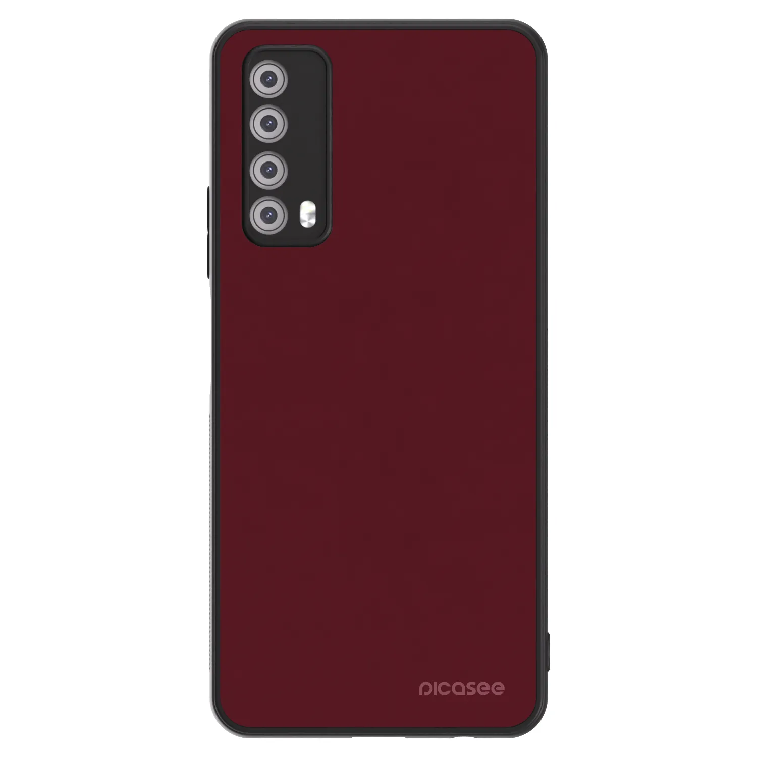 Picasee ULTIMATE CASE pro Huawei P Smart 2021 - Burgundy red