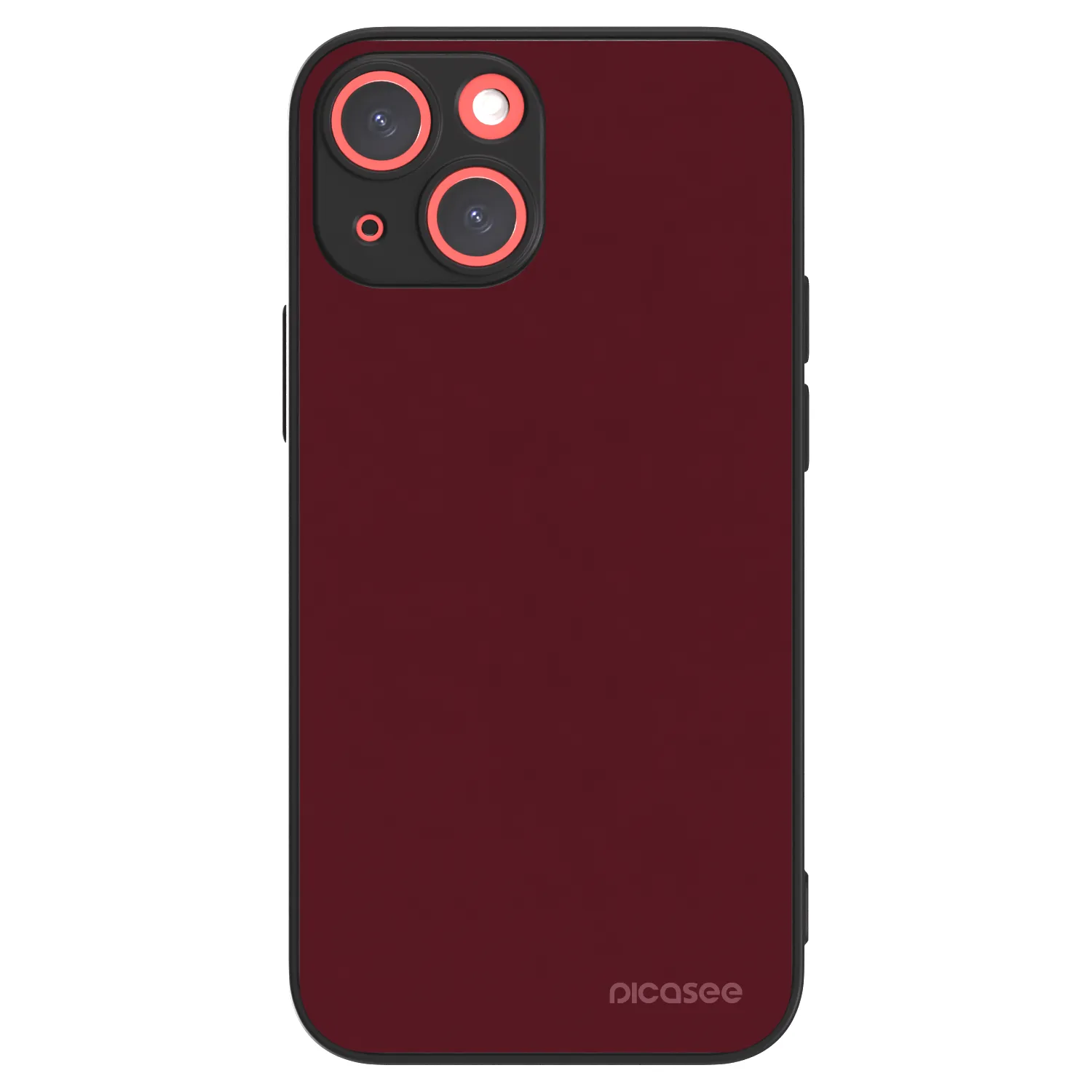 Picasee ULTIMATE CASE pro Apple iPhone 13 mini - Burgundy red