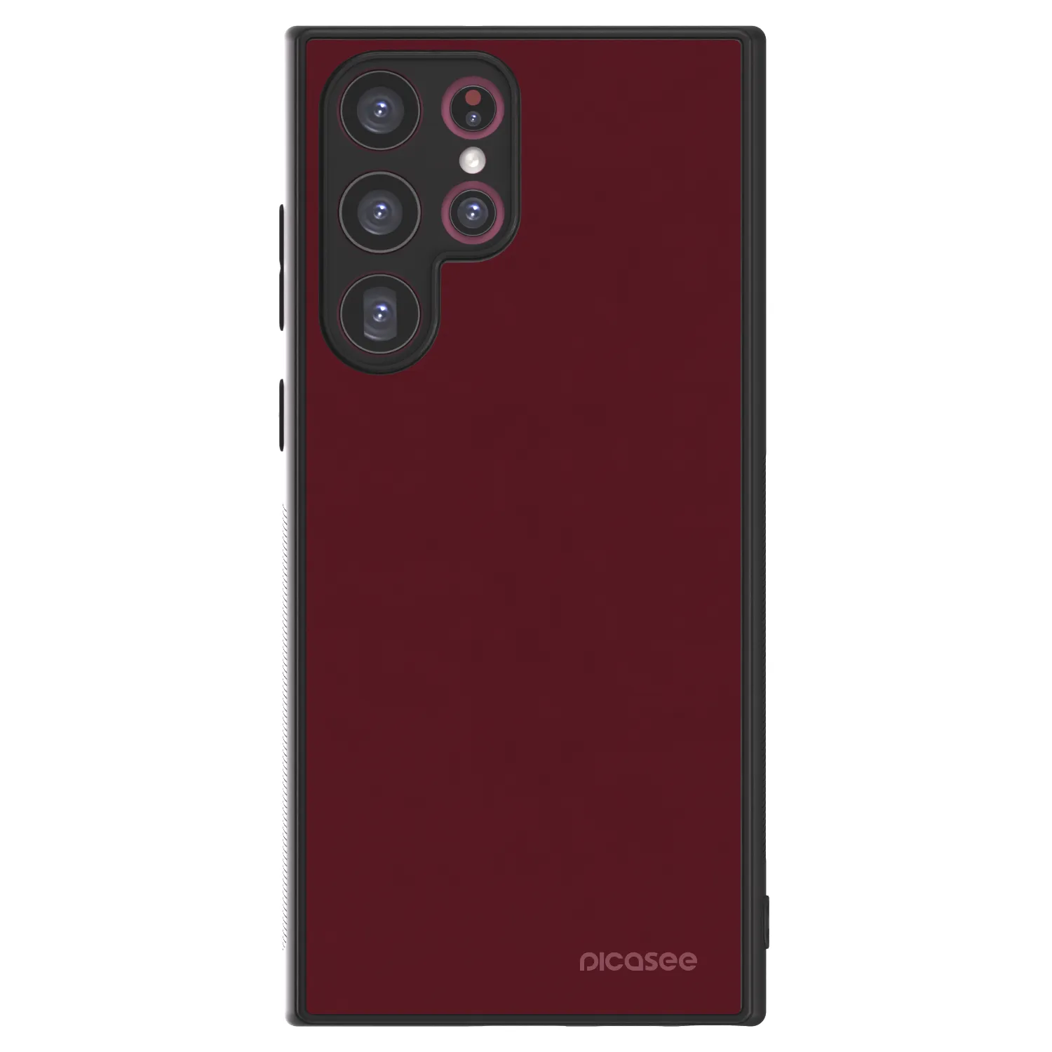 Picasee ULTIMATE CASE pro Samsung Galaxy S22 Ultra 5G - Burgundy red