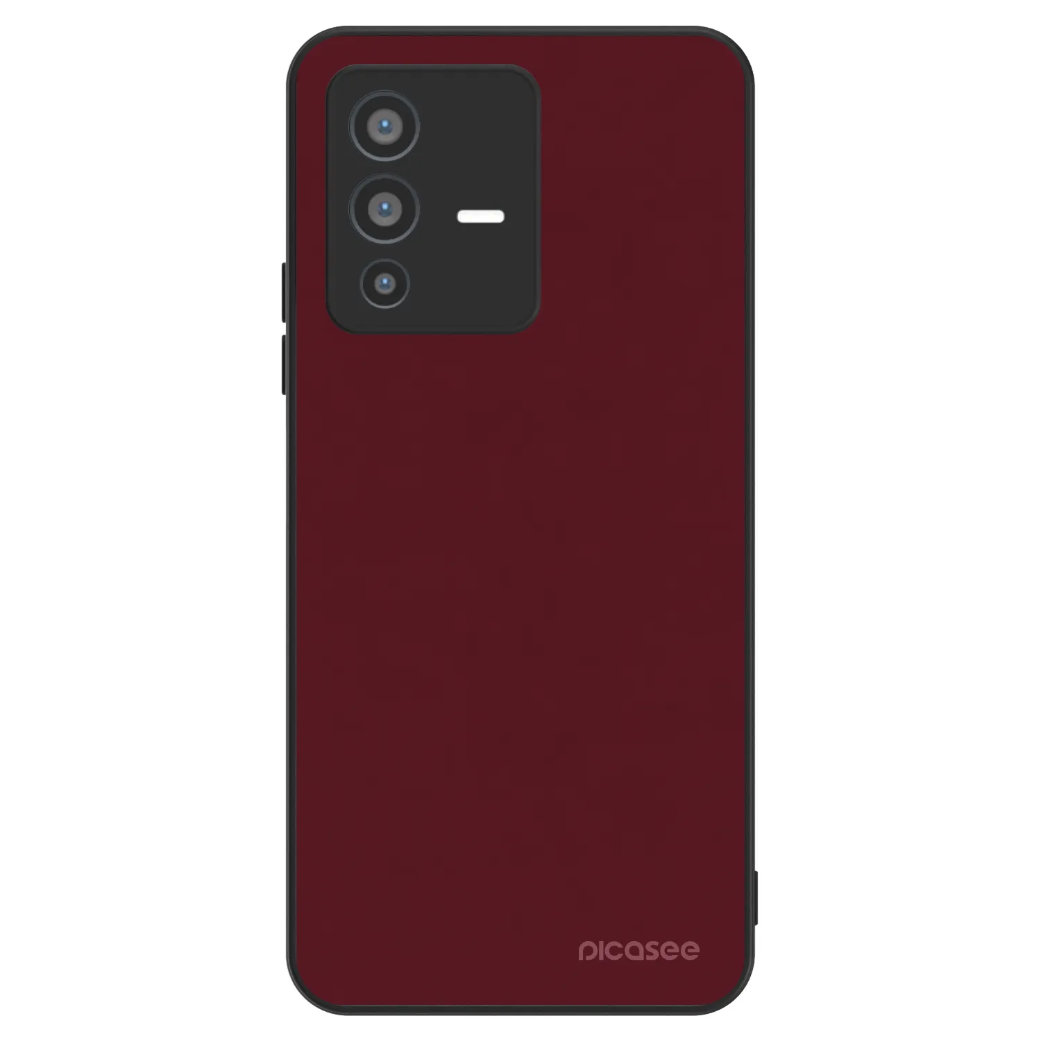 Picasee ULTIMATE CASE pro Vivo V23 5G - Burgundy red