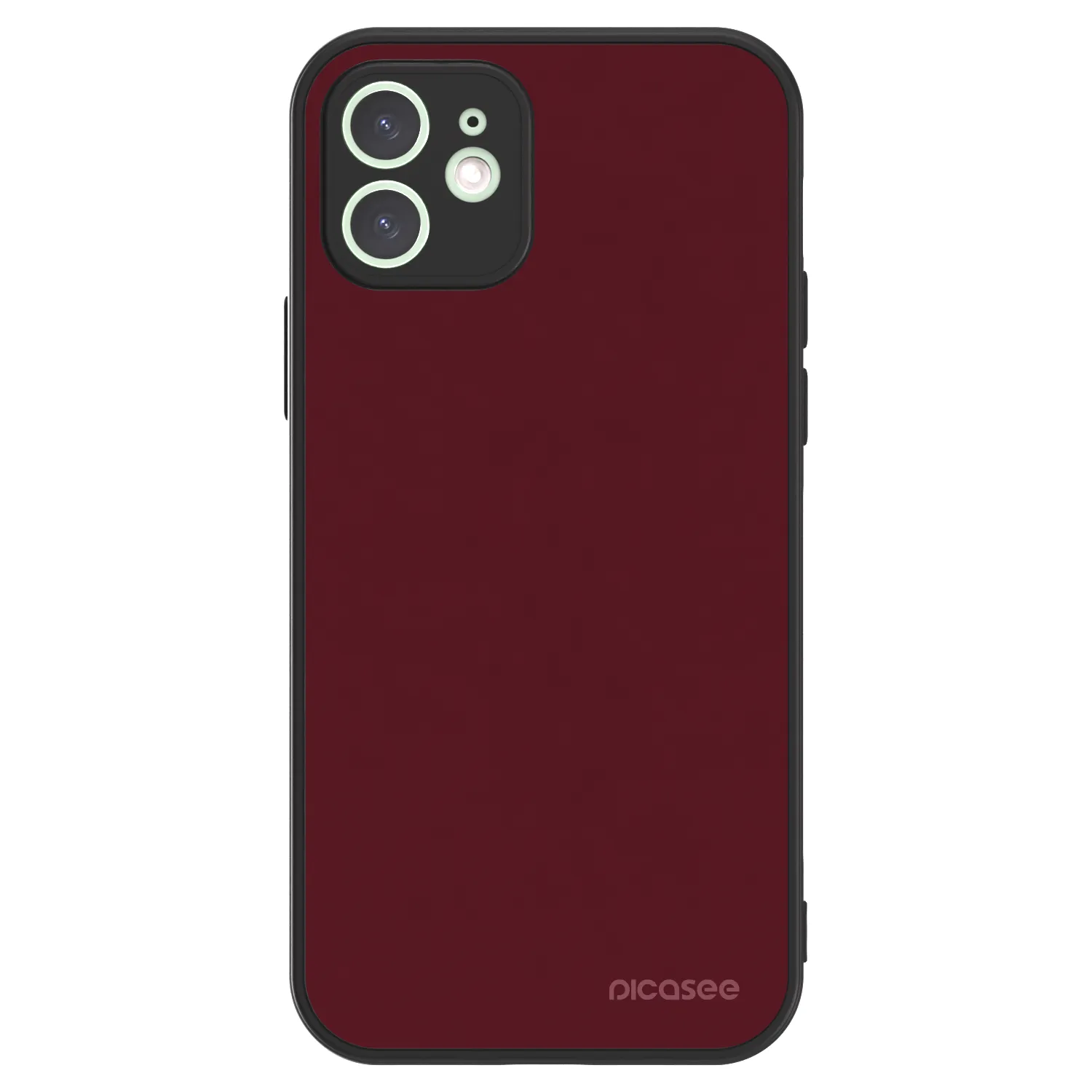 Picasee ULTIMATE CASE MagSafe pro Apple iPhone 12 - Burgundy red