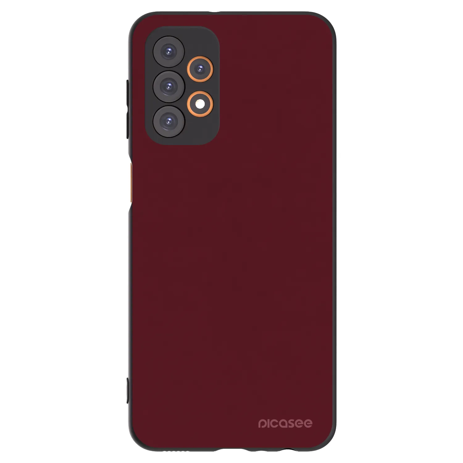 Picasee silikonový černý obal pro Samsung Galaxy A23 A236B 5G - Burgundy red