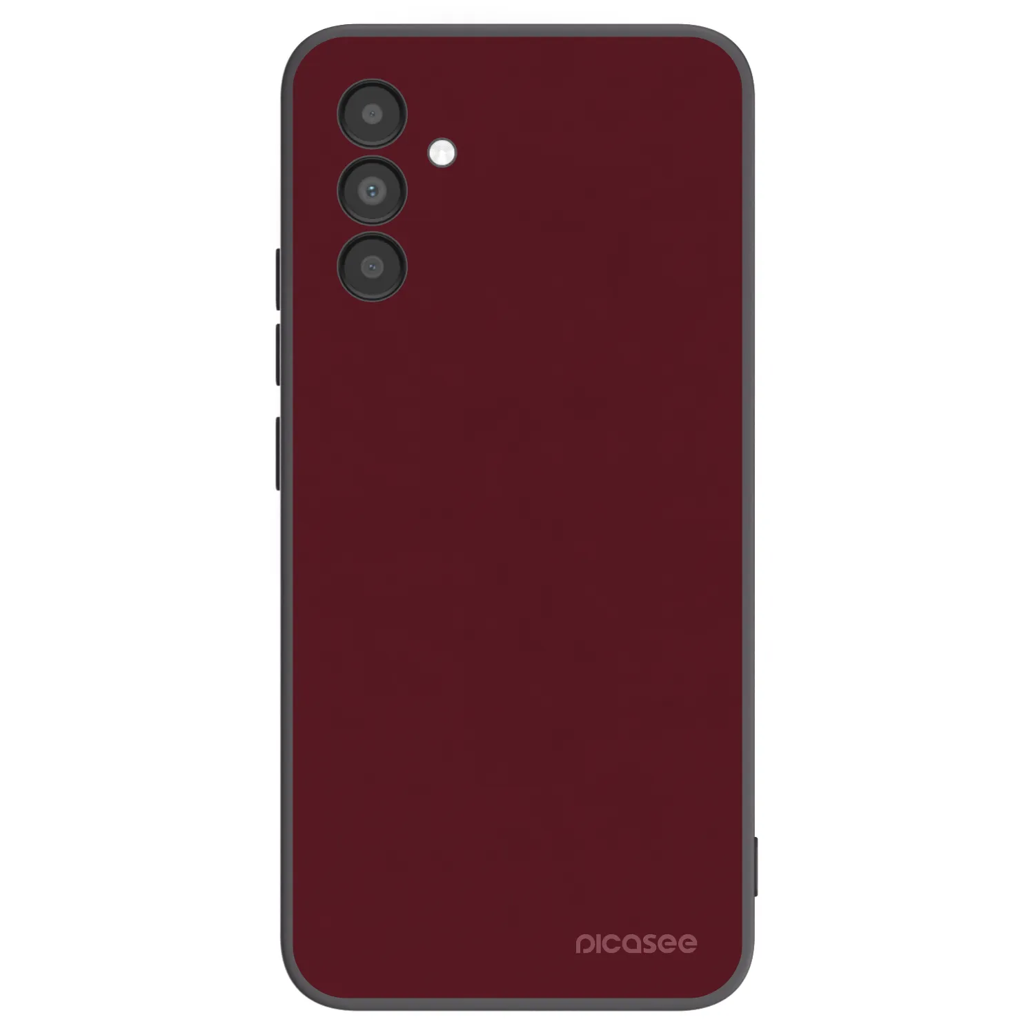 Picasee silikonový černý obal pro Samsung Galaxy A04s A047F - Burgundy red