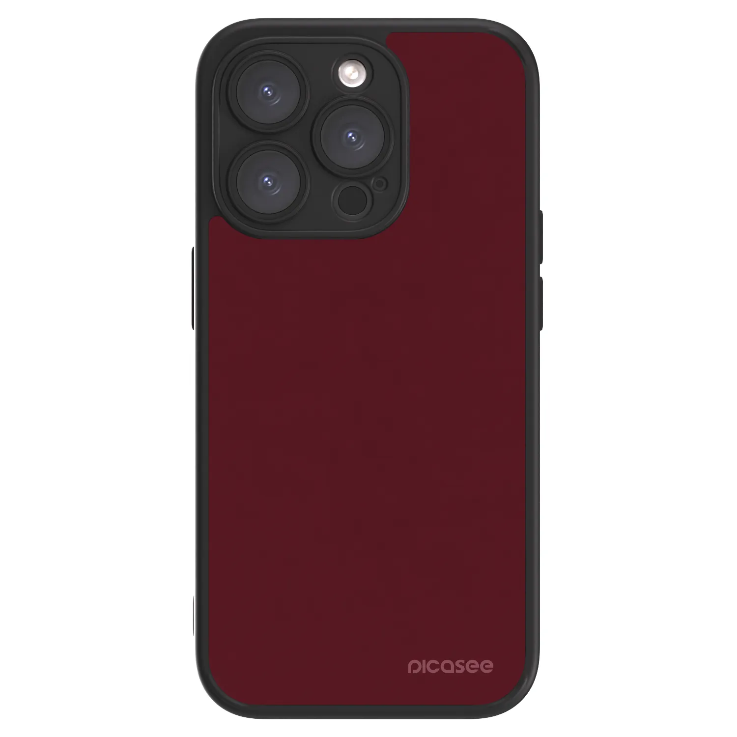 Picasee ULTIMATE CASE MagSafe pro Apple iPhone 15 Pro - Burgundy red
