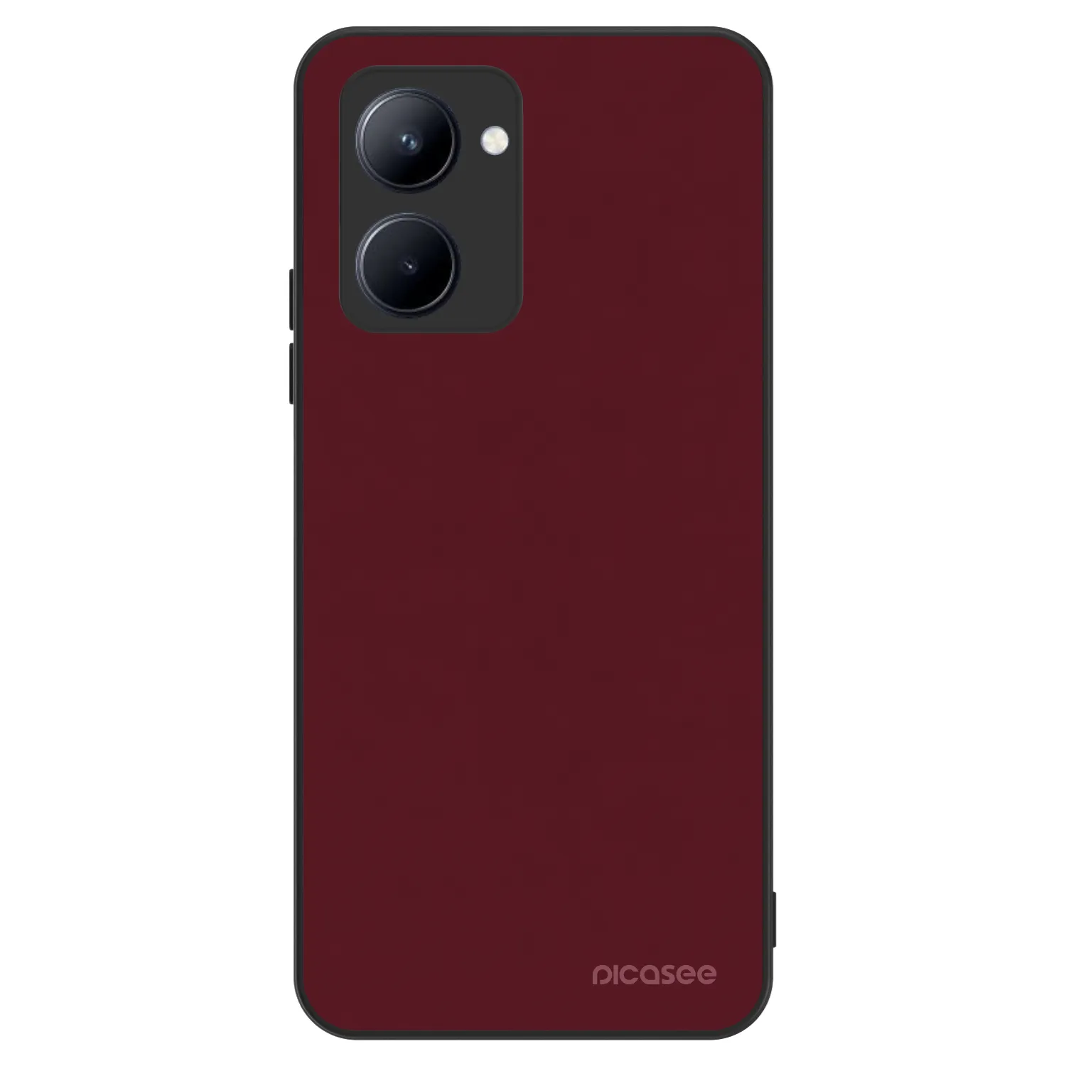 Picasee ULTIMATE CASE pro Realme C33 (2023) - Burgundy red