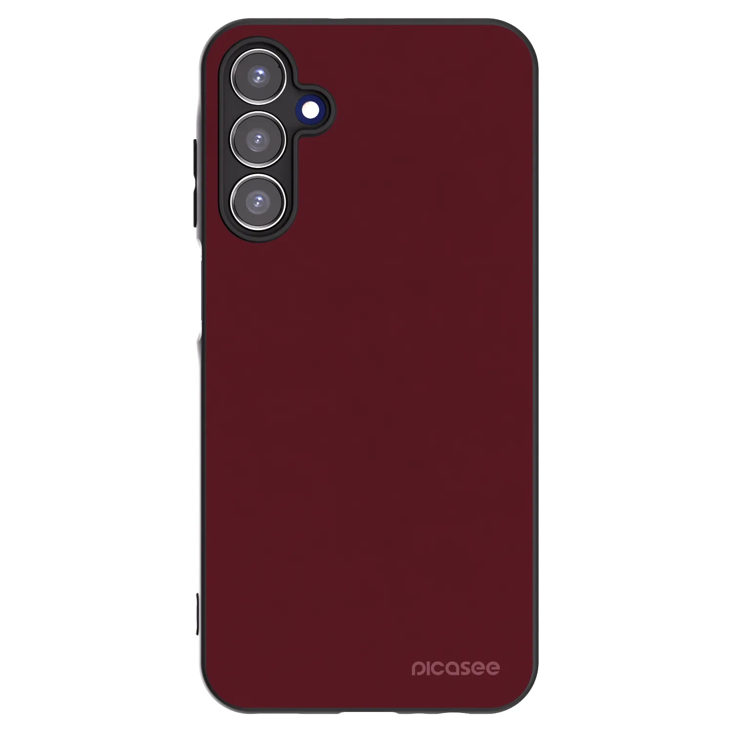 Picasee silikonový černý obal pro Samsung Galaxy A15 A155F 4G - Burgundy red