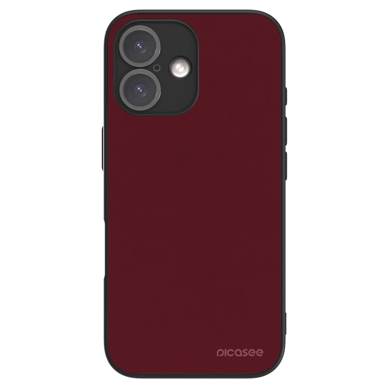 Picasee ULTIMATE CASE pro Apple iPhone 16 - Burgundy red