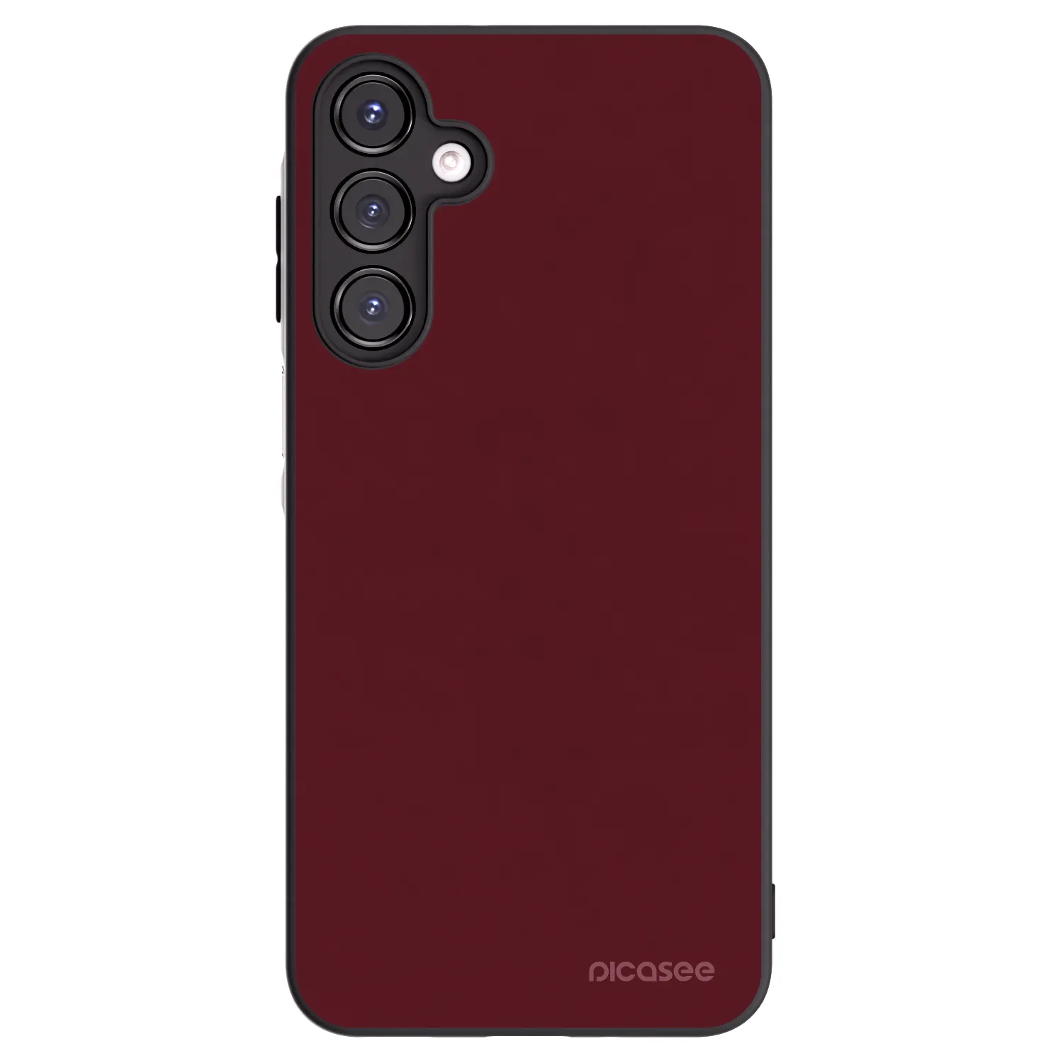 Picasee silikonový černý obal pro Samsung Galaxy A16 5G - Burgundy red