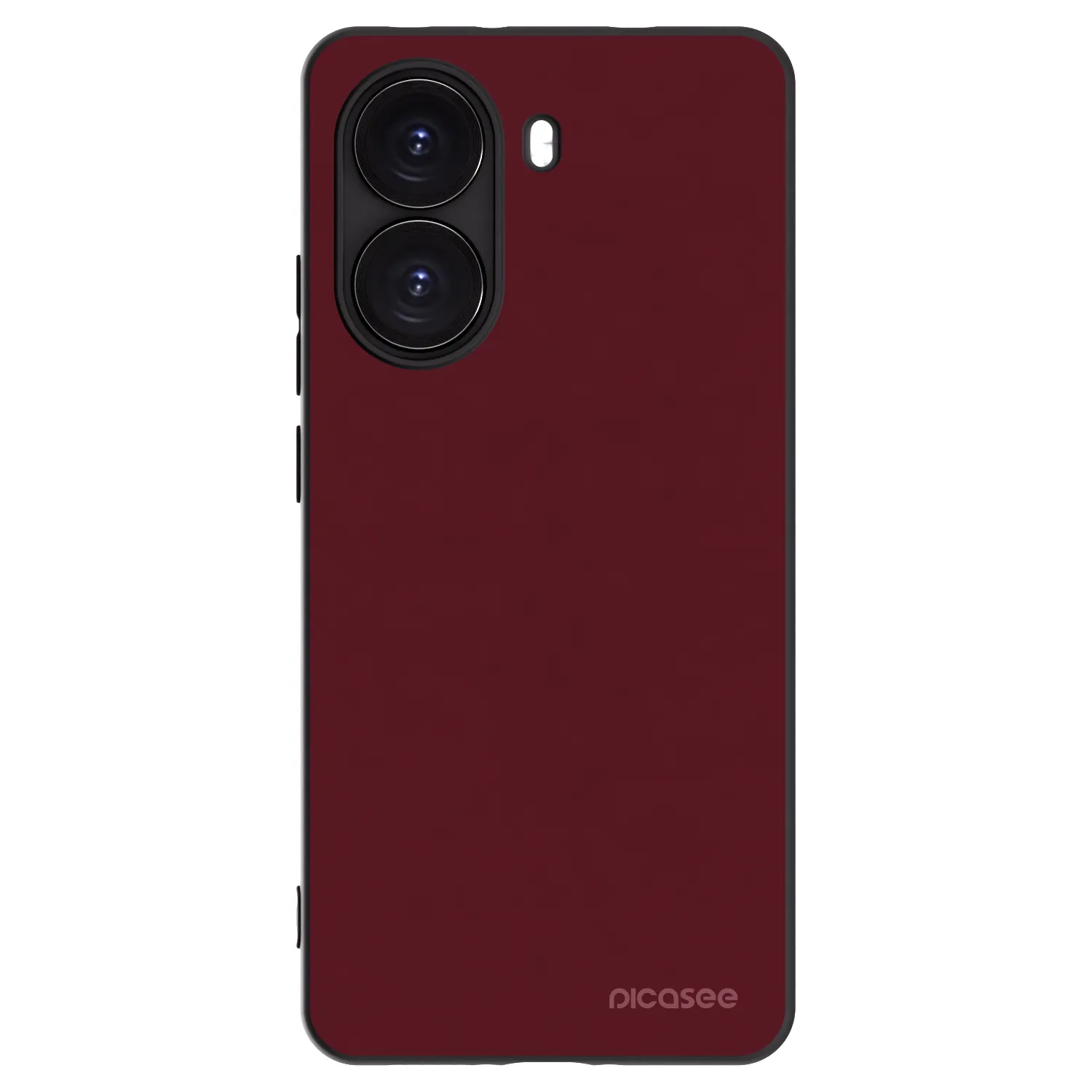 Picasee silikonový černý obal pro Xiaomi Poco X7 Pro 5G - Burgundy red