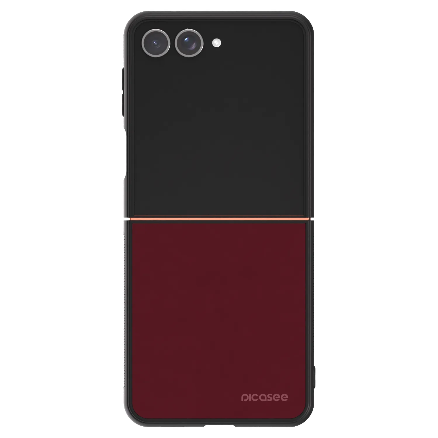 Picasee ULTIMATE CASE pro Samsung Galaxy Z Flip7 5G - Burgundy red
