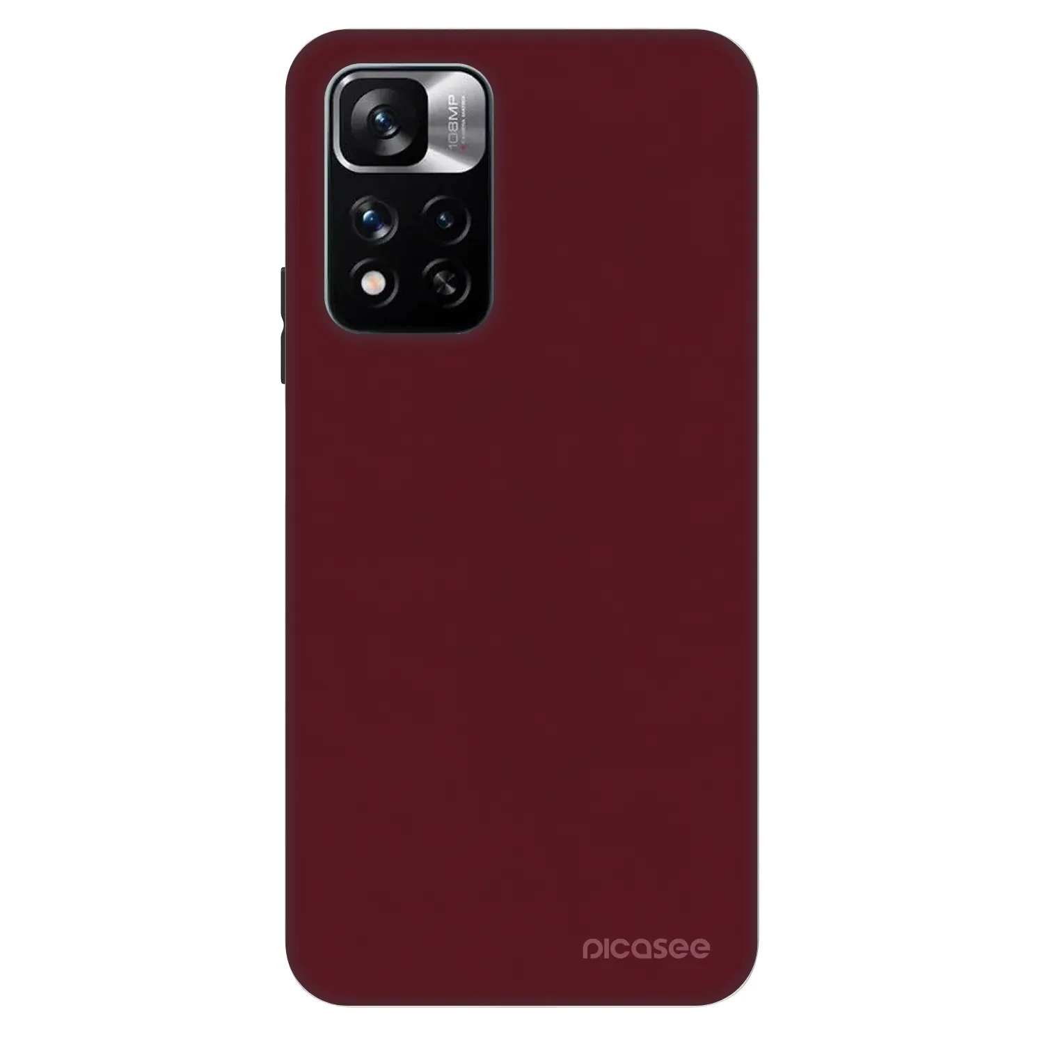 Picasee Fashion Case pro Xiaomi Redmi Note 11 Pro - Burgundy red
