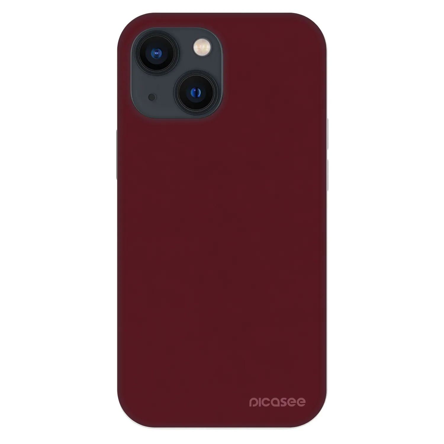 Picasee Fashion Case pro Apple iPhone 13 mini - Burgundy red