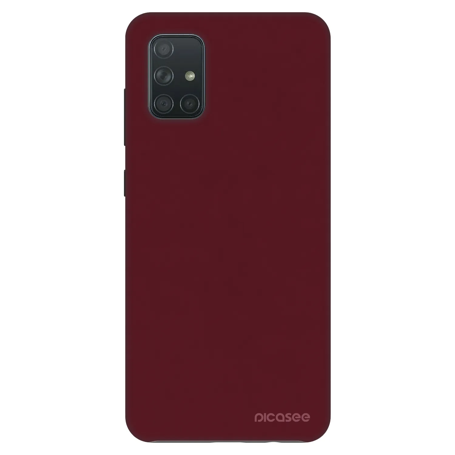 Picasee Fashion Case pro Samsung Galaxy A71 A715F - Burgundy red