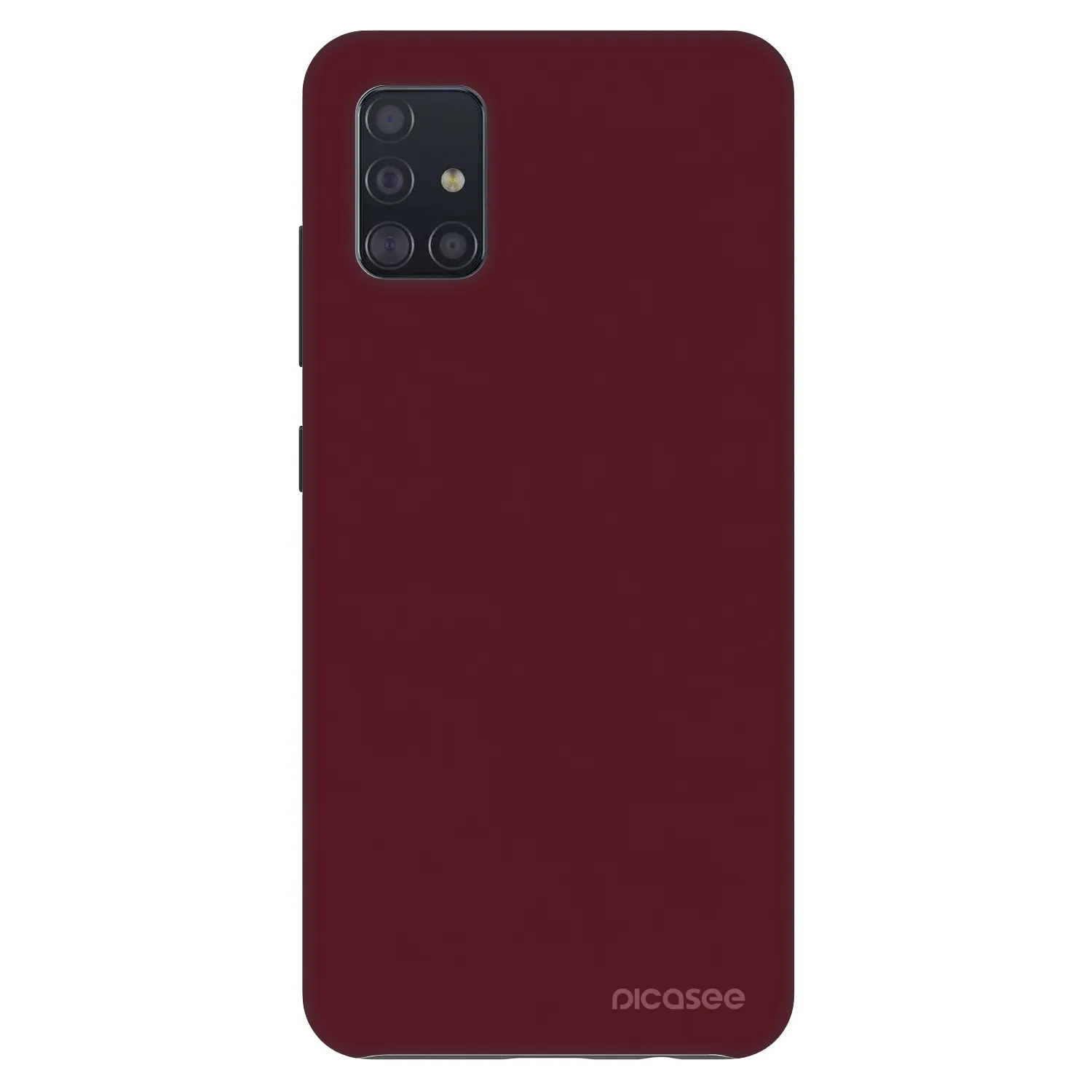 Picasee Fashion Case pro Samsung Galaxy A51 A515F - Burgundy red