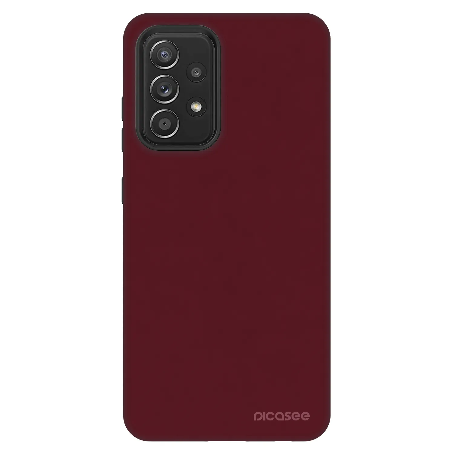 Picasee Fashion Case pro Samsung Galaxy A52 5G A525F - Burgundy red